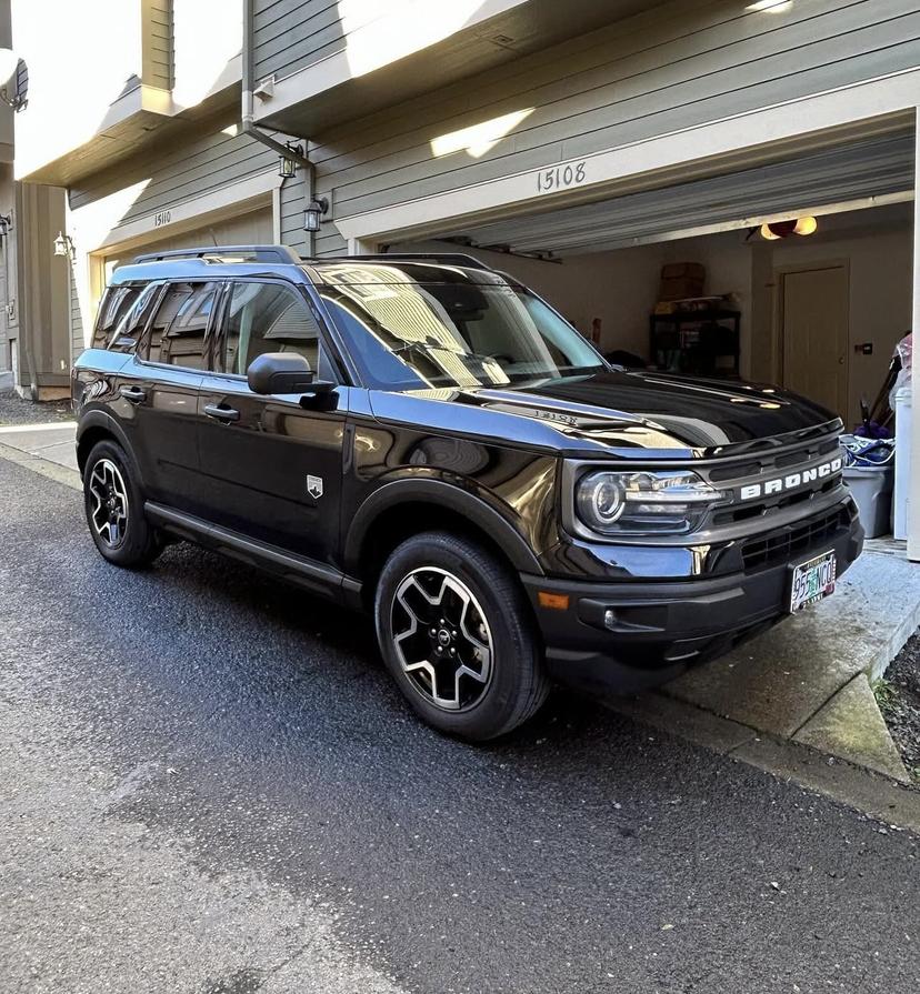 Ford Bronco after exterior car detailing showing pristine paint and finish